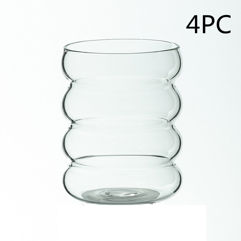 Nordic Glow Heat-Resistant Glass Tumblers