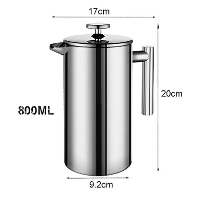 Stainless BrewMaster French Press