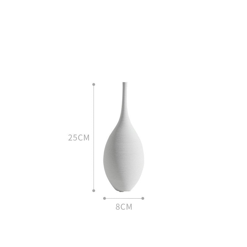 Minimalist Zen Ceramic Vases Collection