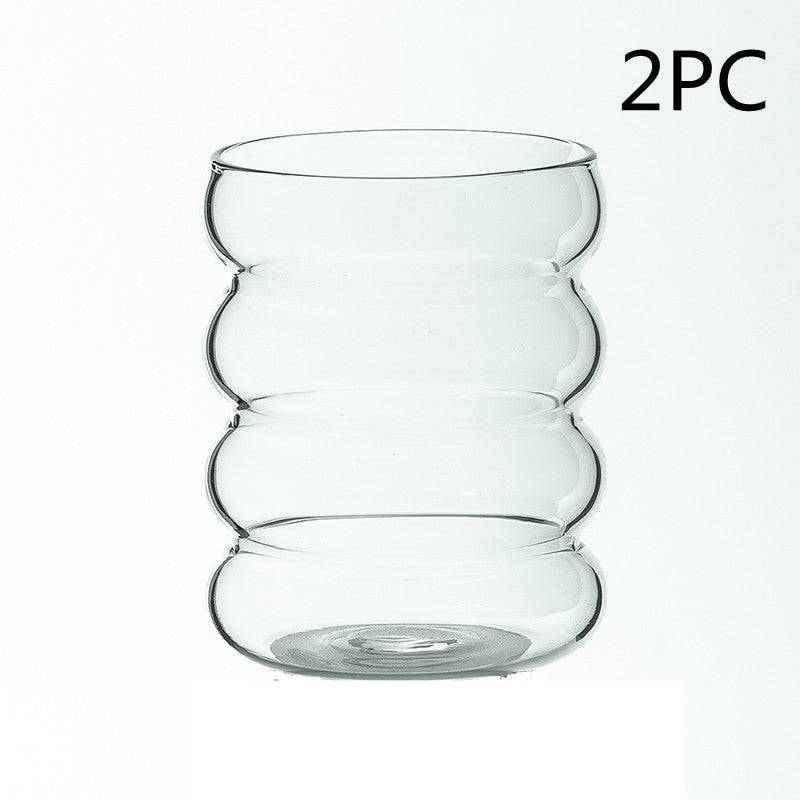 Nordic Glow Heat-Resistant Glass Tumblers