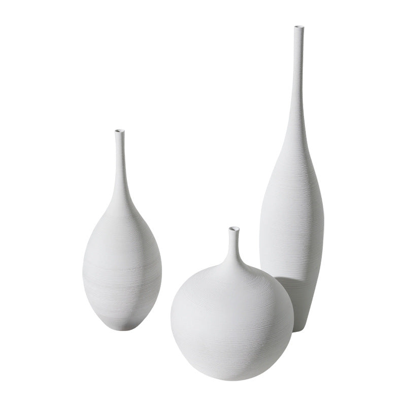 Minimalist Zen Ceramic Vases Collection