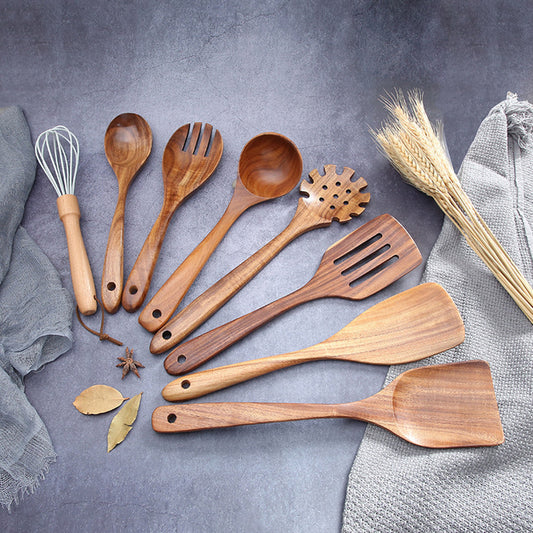 Acacia Wood Utensil Set