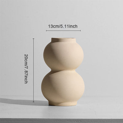 Nordic Ceramic Harmony Vase