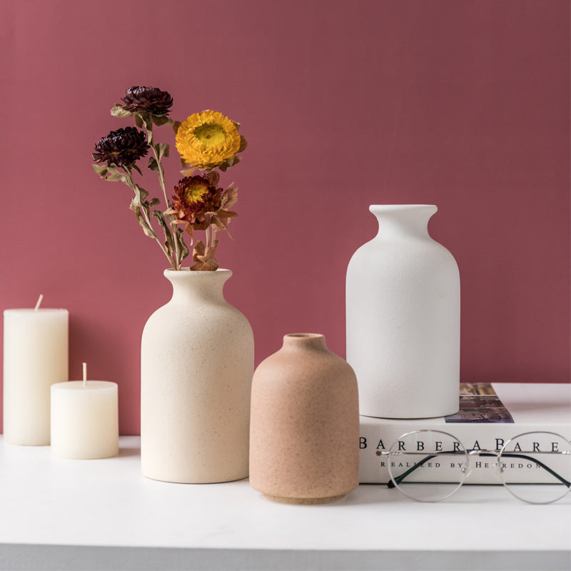 Scandinavian Serenity Ceramic Vase Collection