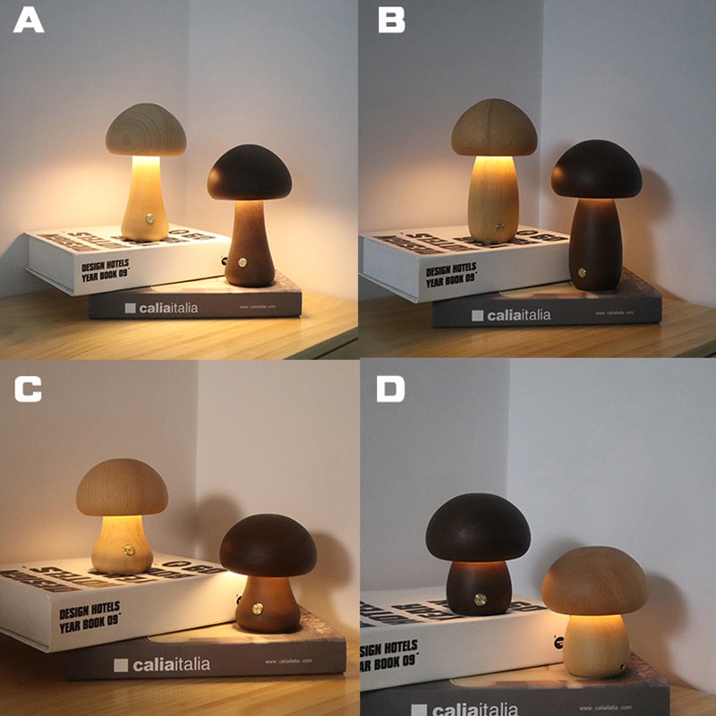 Whimsical Mushroom LED Night Light